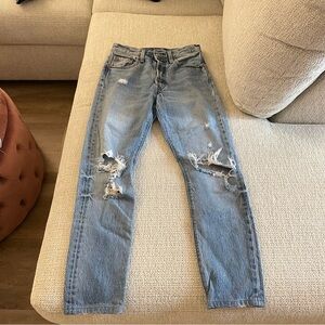 Distressed Levi’s